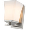 Z-LITE 1939-1S-BN 1 Light Wall Sconce, Brushed Nickel