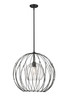 Z-LITE 1940P24-MB 1 Light Pendant, Matte Black