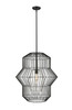 Z-LITE 1941P24-MB 1 Light Pendant, Matte Black