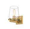 Z-LITE 3032-1V-RB 1 Light Vanity, Rubbed Brass