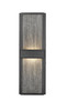 Z-LITE 577B-BK-LED 2 Light Outdoor Wall Sconce, Black