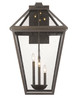 Z-LITE 579XLX-ORB 4 Light Outdoor Wall Sconce, Oil Rubbed Bronze