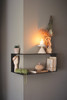 KALALOU CLL2676 METAL CORNER WALL SHELF