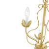 LIVEX LIGHTING 42903-33 3 Light Soft Gold Chandelier