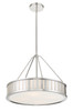 CRYSTORAMA KEN-8304-PN Kendal 4 Light Polished Nickel Pendant