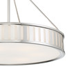 CRYSTORAMA KEN-8306-PN Kendal 6 Light Polished Nickel Pendant