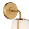 CRYSTORAMA FUL-911-GA Fulton 1 Light Antique Gold Wall Mount