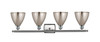 INNOVATIONS 516-4W-SN-MBD-75-SN 4-Light Bath Vanity Light Brushed Satin Nickel