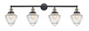INNOVATIONS 215-BAB-G664-7-LED 4-Light Bath Vanity Light Black Antique Brass