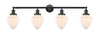 INNOVATIONS 215-OB-G661-7 4-Light Bath Vanity Light Oil Rubbed Bronze