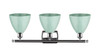 INNOVATIONS 516-3W-PC-MBD-75-SF 3-Light Bath Vanity Light Polished Chrome