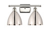 INNOVATIONS 516-2W-PN-MBD-75-PN 2-Light Bath Vanity Light Polished Nickel