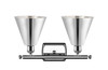 INNOVATIONS 516-2W-PC-MBC-8-PC-LED 2-Light Bath Vanity Light Polished Chrome