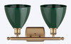 INNOVATIONS 516-2W-BB-MBD-75-GR 2-Light Bath Vanity Light Brushed Brass