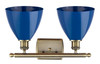 INNOVATIONS 516-2W-AB-MBD-75-BL 2-Light Bath Vanity Light Antique Brass