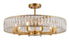 BETHEL INTERNATIONAL OC42C28G 10-Light Chandelier, Gold