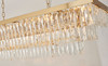 BETHEL INTERNATIONAL OC47C48G 17-Light Chandelier , Gold
