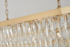 BETHEL INTERNATIONAL OC47C48G 17-Light Chandelier , Gold