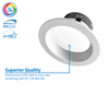 NICOR DLR4607120SWH DLR4(v6) 4-inch White Selectable Recessed LED Downlight