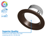 NICOR DLR4607120SOB DLR4(v6) 4-inch Oil-Rubbed Bronze Selectable Recessed LED Downlight
