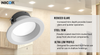NICOR DLR4607120SWHBF DLR4(v6) 4-inch White Selectable Recessed LED Downlight with Baffle