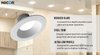 NICOR DLR566091203KWHBF DLR56(v6) 5/6-inch White 900 Lumen 3000K Recessed LED Downlight with Baffle