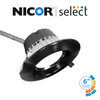 NICOR CLR62SWRVS9BK CLR-Select 6-inch Black Commercial Canless LED Downlight Kit