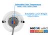 NICOR CLR82SWRVS9WH CLR-Select 8-inch White Commercial Canless LED Downlight Kit