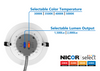 NICOR CLR82SWRVS9NK CLR-Select 8-inch Nickel Commercial Canless LED Downlight Kit