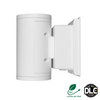 NICOR OWCR4U1035MV30WH Dorado 35W Round LED Outdoor Wall Mount Cylinder Up/Down Light, 3000K, White