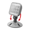 NICOR ERHWP1GR ERH Series Weather Resistant Emergency LED Remote Light Fixture, Single Head