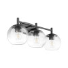 Quorum 578-3-59 Lyon 3-Light Vanity Light,Matte Black