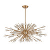 ELK HOME 12768/29 Starburst 48'' Wide 29-Light Chandelier - Satin Brass