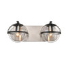 ELK HOME 18641/2 Davenay 16'' Wide 2-Light Vanity Light - Satin Nickel