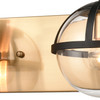 ELK HOME 18651/2 Davenay 16'' Wide 2-Light Vanity Light - Satin Brass