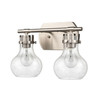 ELK HOME 18661/2 Salamanca 15.5'' Wide 2-Light Vanity Light - Satin Nickel