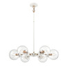 ELK HOME 24438/6 Boudreaux 28'' Wide 6-Light Chandelier - Matte White