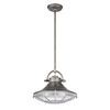 ELK HOME 67766/1 Urbanite 13'' Wide 1-Light Pendant - Weathered Zinc