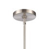 ELK HOME 67865/1 Ice Blocks 6'' Wide 1-Light Mini Pendant - Satin Nickel