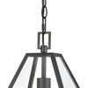 ELK HOME 68204/1 Tangent 12'' Wide 1-Light Pendant - Matte black