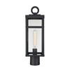 ELK HOME 69703/1 Dalton 20'' High 1-Light Outdoor Post Light - Textured Black