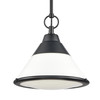 ELK HOME 81435/1 Sven 12'' Wide 1-Light Pendant - Matte Black