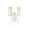 ELK HOME 82081/2 Sea Urchin 21'' High 2-Light Sconce - White Coral