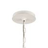 ELK HOME 82087/6 Sea Urchin 27'' Wide 6-Light Chandelier - White Coral