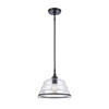 ELK HOME 82165/1 Boyer 11'' Wide 1-Light Pendant - Matte Black