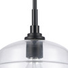 ELK HOME 82165/1 Boyer 11'' Wide 1-Light Pendant - Matte Black