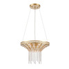 ELK HOME 82227/4 Fantania 18'' Wide 4-Light Chandelier - Champagne Gold