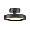 ELK HOME 85074/LED Nancy 11.75'' WideLED Semi Flush Mount - Matte Black