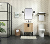 Elegant Decor VF48824MW 24 inch single bathroom vanity in mango wood