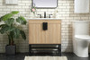 Elegant Decor VF48830MW 30 inch single bathroom vanity in mango wood